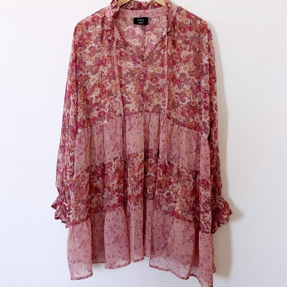 Vici floral dress